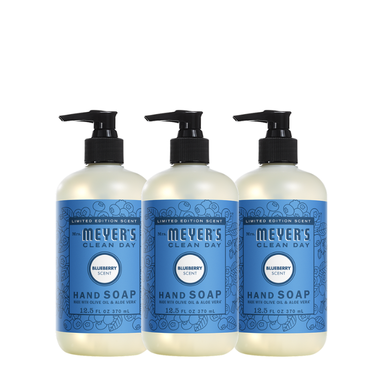 Blueberry Liquid Hand Soap 3-count Bundle