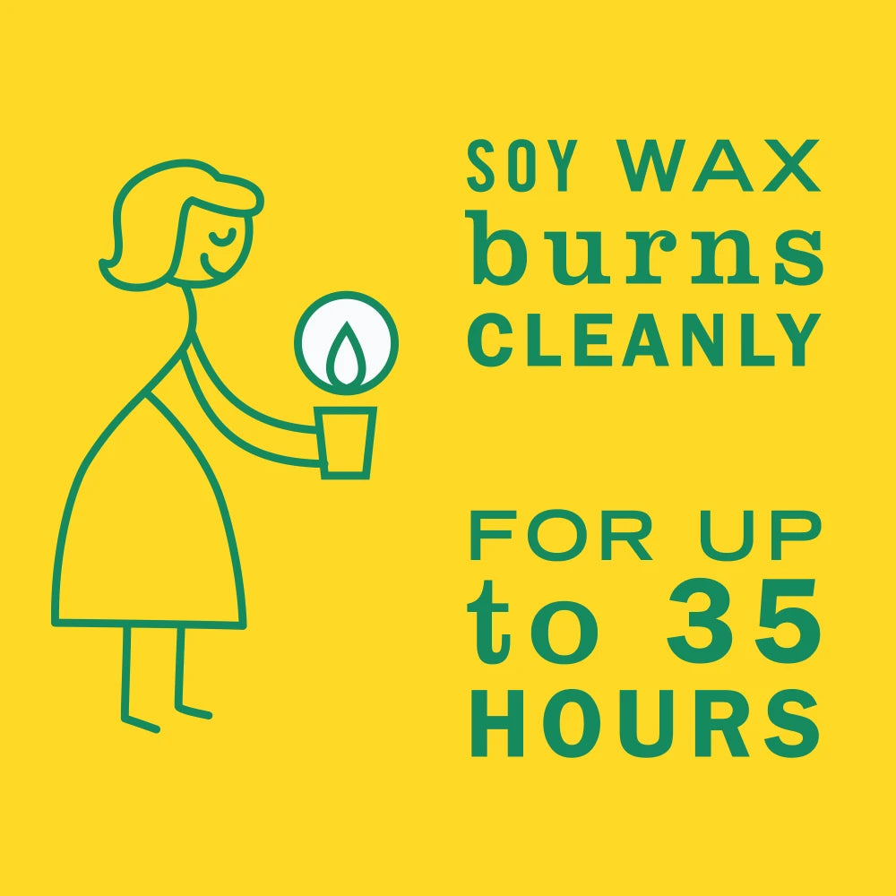 Honeysuckle Soy Candle Large - Image 4