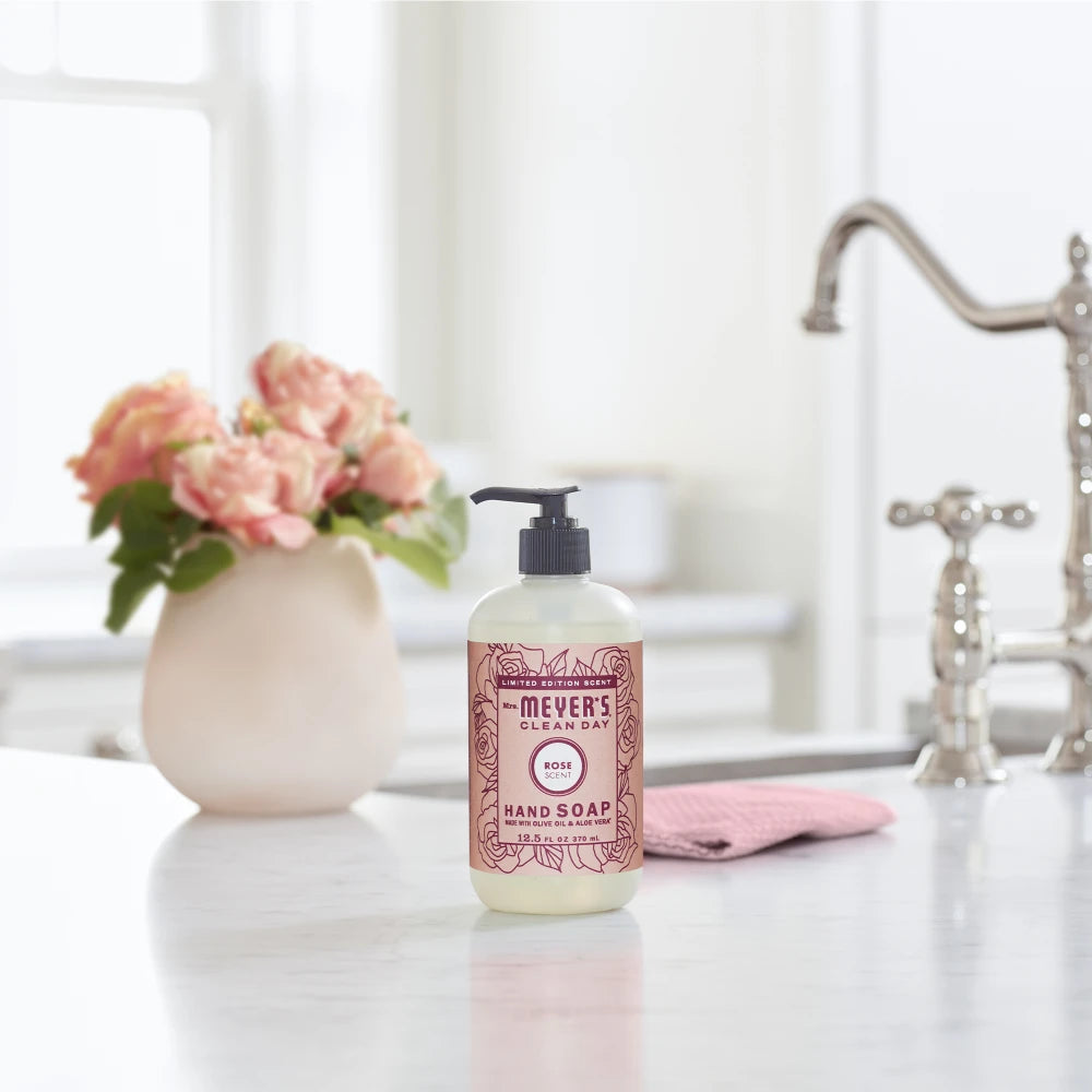 Rose Liquid Hand Soap - Image 6