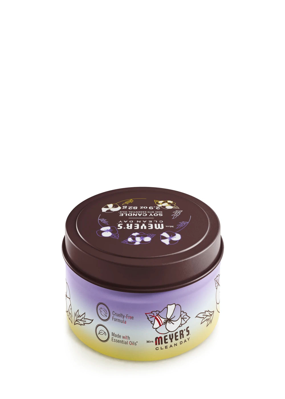 Compassion Flower Tin Candle - Image 2