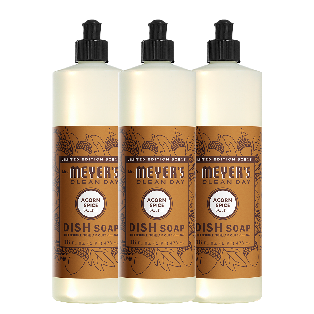 Acorn Spice Dish Soap 3-count Bundle
