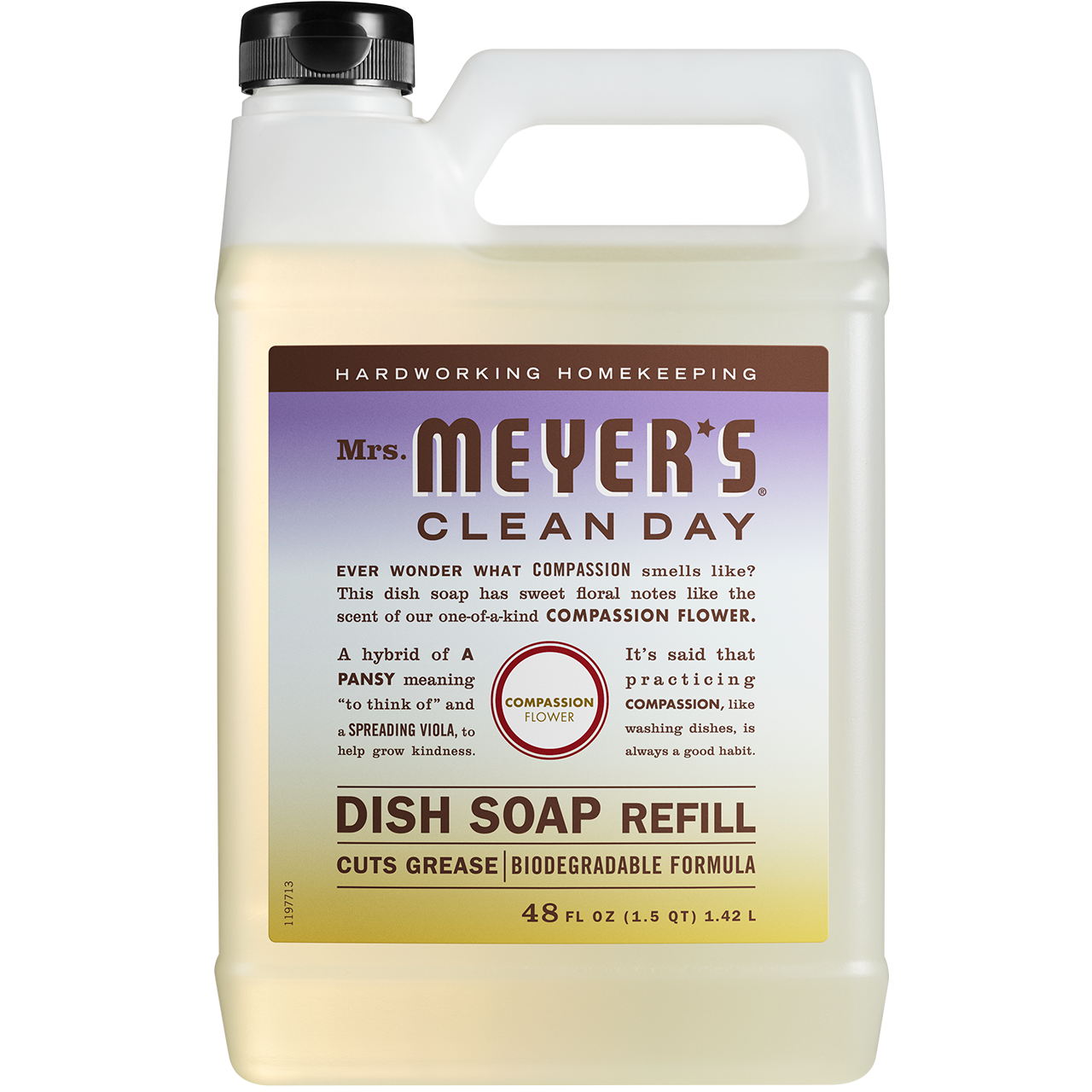 Compassion Flower Dish Soap Refill