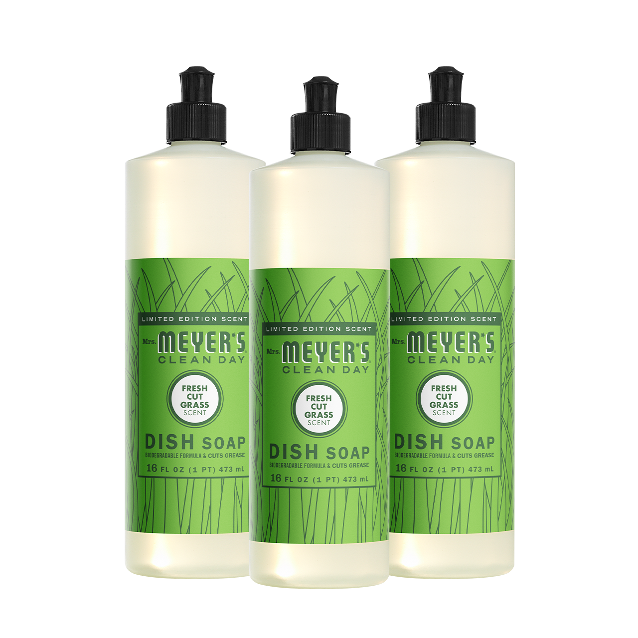 Fresh Cut Grass Dish Soap 3-count Bundle