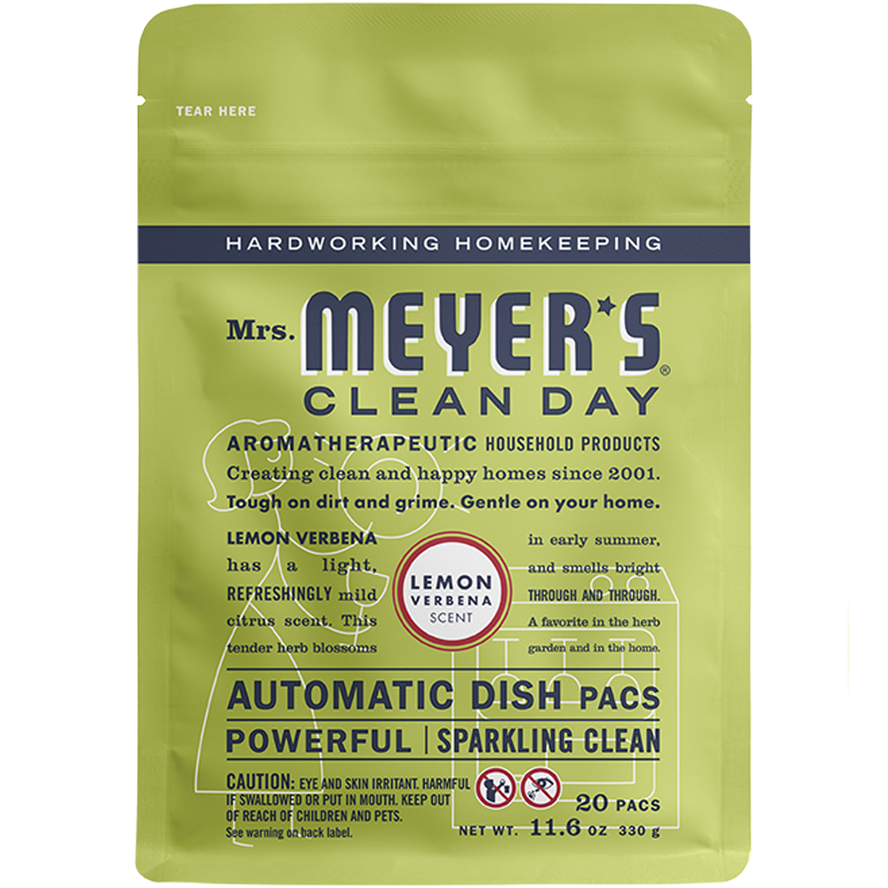 Lemon Verbena Automatic Dish Pacs