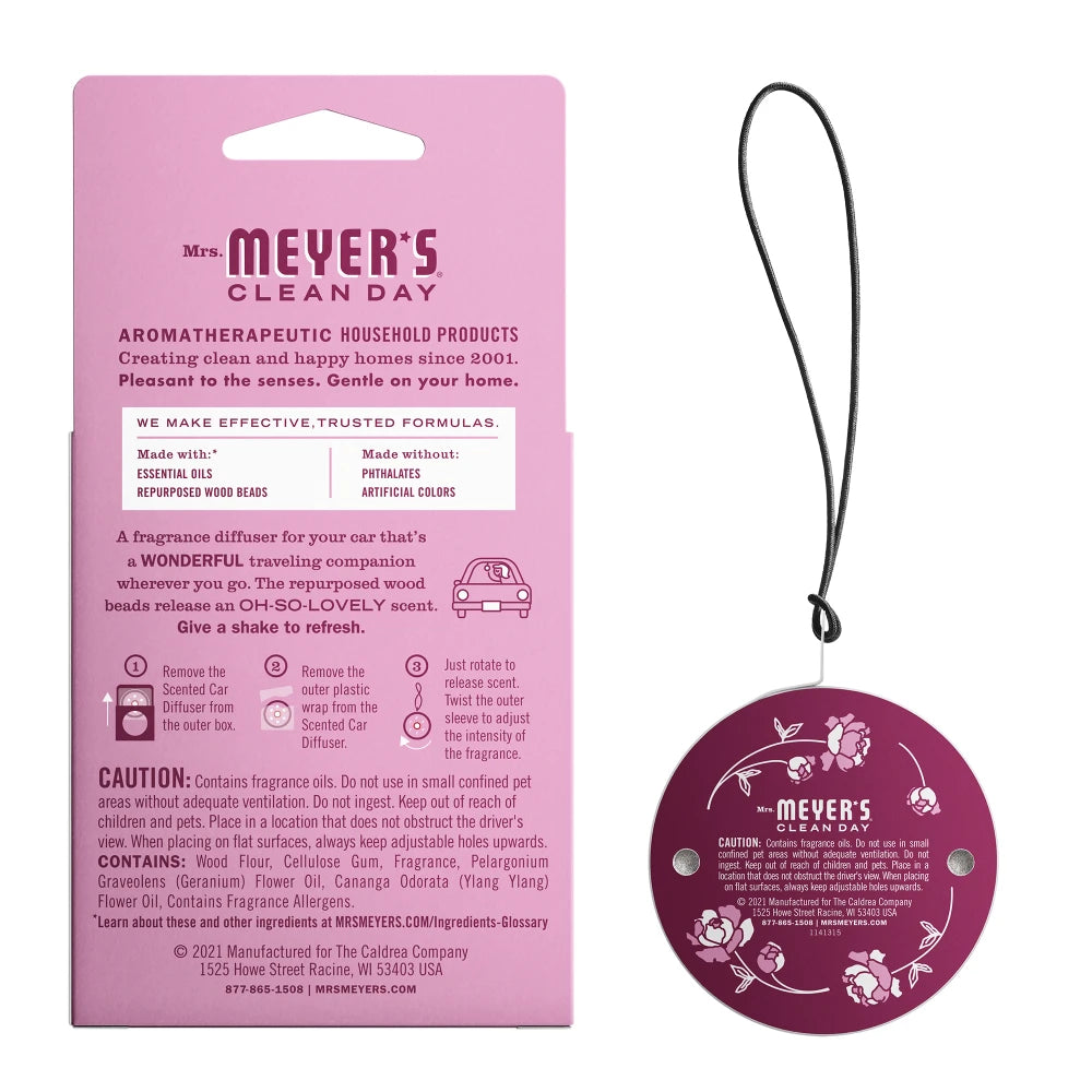 Peony Scented Car Diffuser - Image 2