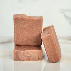 Corn Silk + Rose Clay Goat Milk Soap